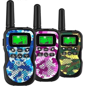 Kikidex (As show, One size) Kids Walkie Talkies With Flashlight And Lcd Screen,3 Miles R Kikidex (As show, One size) Kids Walkie Talkies With Flashlight And Lcd Screen,3 Miles R