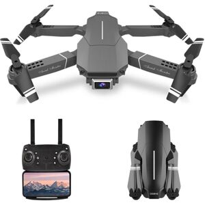 GreenZech (Black, 2 Batteries) WiFi FPV 4K Drone RC Quadcopter Headless Mode Altitude Hold GreenZech (Black, 2 Batteries) WiFi FPV 4K Drone RC Quadcopter Headless Mode Altitude Hold