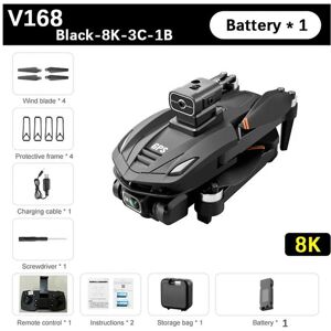 Unbranded (8K OF 1B) Portable 6K/8K HD Drone-Camera One Key Start Quadcopters Camera Toys Unbranded (8K OF 1B) Portable 6K/8K HD Drone-Camera One Key Start Quadcopters Camera Toys