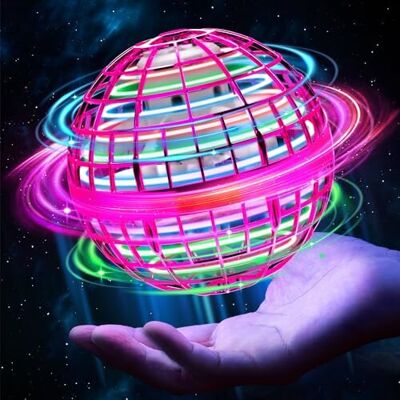 ALYSSA Flying Orb Ball Toys, Boomerang Ball, 360Rotating Hand Controlled Hover Ball wit ALYSSA Flying Orb Ball Toys, Boomerang Ball, 360Rotating Hand Controlled Hover Ball wit