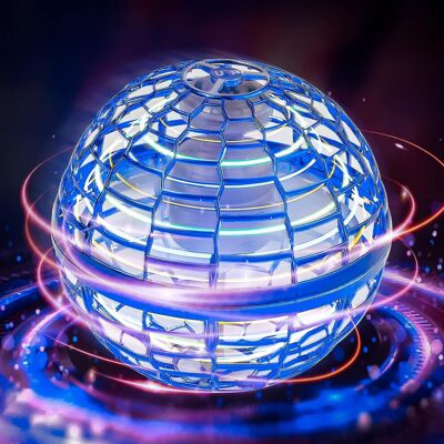 Unbranded (Blue) Flying Orb Ball, Cosmic Boomerang Ball, Galactic Spinner, Magic Hover Or Unbranded (Blue) Flying Orb Ball, Cosmic Boomerang Ball, Galactic Spinner, Magic Hover Or