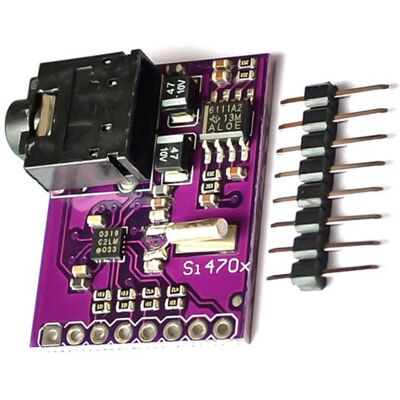 Unbranded 2X Si4703 FM Tuner Evaluation Board Digital Radio Broadcast Data Processing Modu Unbranded 2X Si4703 FM Tuner Evaluation Board Digital Radio Broadcast Data Processing Modu