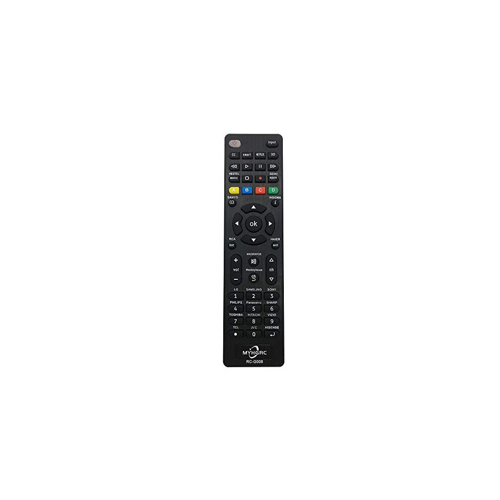 MYHGRC Universal TV Remote Control for Samsung LG Sony Philips Sharp Panasonic Smart TV