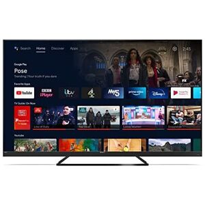 Sharp 4T-C65EQ3KM2AG 65-Inch 4K UHD Quantum Dot Frameless Android Smart TV with Sharp 4T-C65EQ3KM2AG 65-Inch 4K UHD Quantum Dot Frameless Android Smart TV with