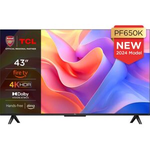 REFURBISHED TCL PF650K 43" 4K HDR PRO Smart Fire TV with Freely - 43PF650K REFURBISHED TCL PF650K 43" 4K HDR PRO Smart Fire TV with Freely - 43PF650K