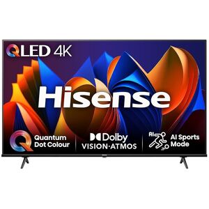 Hisense 55 Inch 4K QLED Smart TV 55E77NQTUK - Quantum Dot Colour, Hisense 55 Inch 4K QLED Smart TV 55E77NQTUK - Quantum Dot Colour,