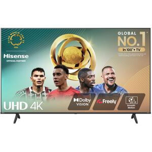 Hisense 43 Inch 4K Smart TV 43E6NTUK - Dolby Vision, Game Mode PLUS with 60Hz VR Hisense 43 Inch 4K Smart TV 43E6NTUK - Dolby Vision, Game Mode PLUS with 60Hz VR