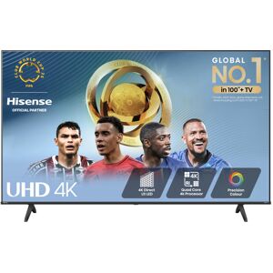 Hisense 43 Inch 4K Smart TV 43A6NTUK - Dolby Vision, Game Mode PLUS with 60Hz VR Hisense 43 Inch 4K Smart TV 43A6NTUK - Dolby Vision, Game Mode PLUS with 60Hz VR