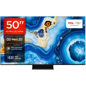 TCL 50QM8B 50-inch QLED Mini LED TV, 4K HDR Premium 1300nits, Smart TV Powered b TCL 50QM8B 50-inch QLED Mini LED TV, 4K HDR Premium 1300nits, Smart TV Powered b
