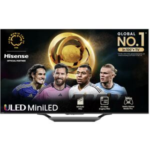 Hisense 55 Inch 144Hz Mini-LED Smart TV 55U7NQTUK - Quantum Dot Colour, Dolby Vi Hisense 55 Inch 144Hz Mini-LED Smart TV 55U7NQTUK - Quantum Dot Colour, Dolby Vi
