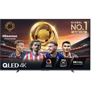 Hisense 100 Inch 4K QLED Smart TV 100E7NQTUK - Quantum Dot Colour, 4K AI Process Hisense 100 Inch 4K QLED Smart TV 100E7NQTUK - Quantum Dot Colour, 4K AI Process