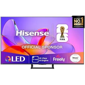 Hisense 55" 55A7QTUK QLED Smart AI TV - 4K Direct Lit Viewing, Quantum Dot Colou Hisense 55" 55A7QTUK QLED Smart AI TV - 4K Direct Lit Viewing, Quantum Dot Colou