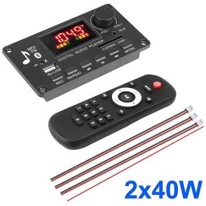 Unbranded 2x40W Amplifier 5V-26V MP3 Player Bluetooth 5.0 Decoder Board Car FM Radio Modul Unbranded 2x40W Amplifier 5V-26V MP3 Player Bluetooth 5.0 Decoder Board Car FM Radio Modul