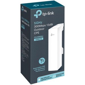 TP-LINK - 5GHz 300Mbps 13dBi Outdoor CPE Wireless Access Point TP-LINK - 5GHz 300Mbps 13dBi Outdoor CPE Wireless Access Point