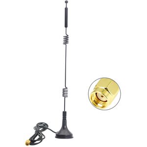 GreenZech (RP-SMA Male) 2.4G 5.8G Omnidirectional Sucker Antenna Dual Band 12DBi Wifi Rout GreenZech (RP-SMA Male) 2.4G 5.8G Omnidirectional Sucker Antenna Dual Band 12DBi Wifi Rout