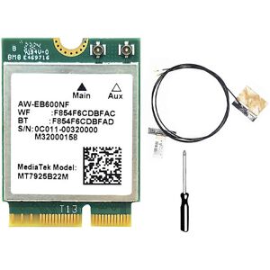 Unbranded For Mt7925 Wifi 7 Cardinternal Antennas 24g5g6g Wifi Card Adapter Unbranded For Mt7925 Wifi 7 Cardinternal Antennas 24g5g6g Wifi Card Adapter