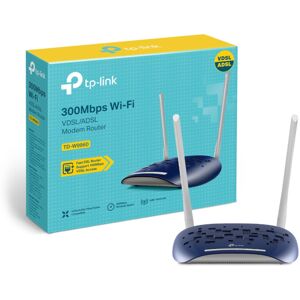 TP-LINK TD-W9960 300 Mbps Wireless N VDSL/ADSL Modem Router,6kV Lightning Protec TP-LINK TD-W9960 300 Mbps Wireless N VDSL/ADSL Modem Router,6kV Lightning Protec
