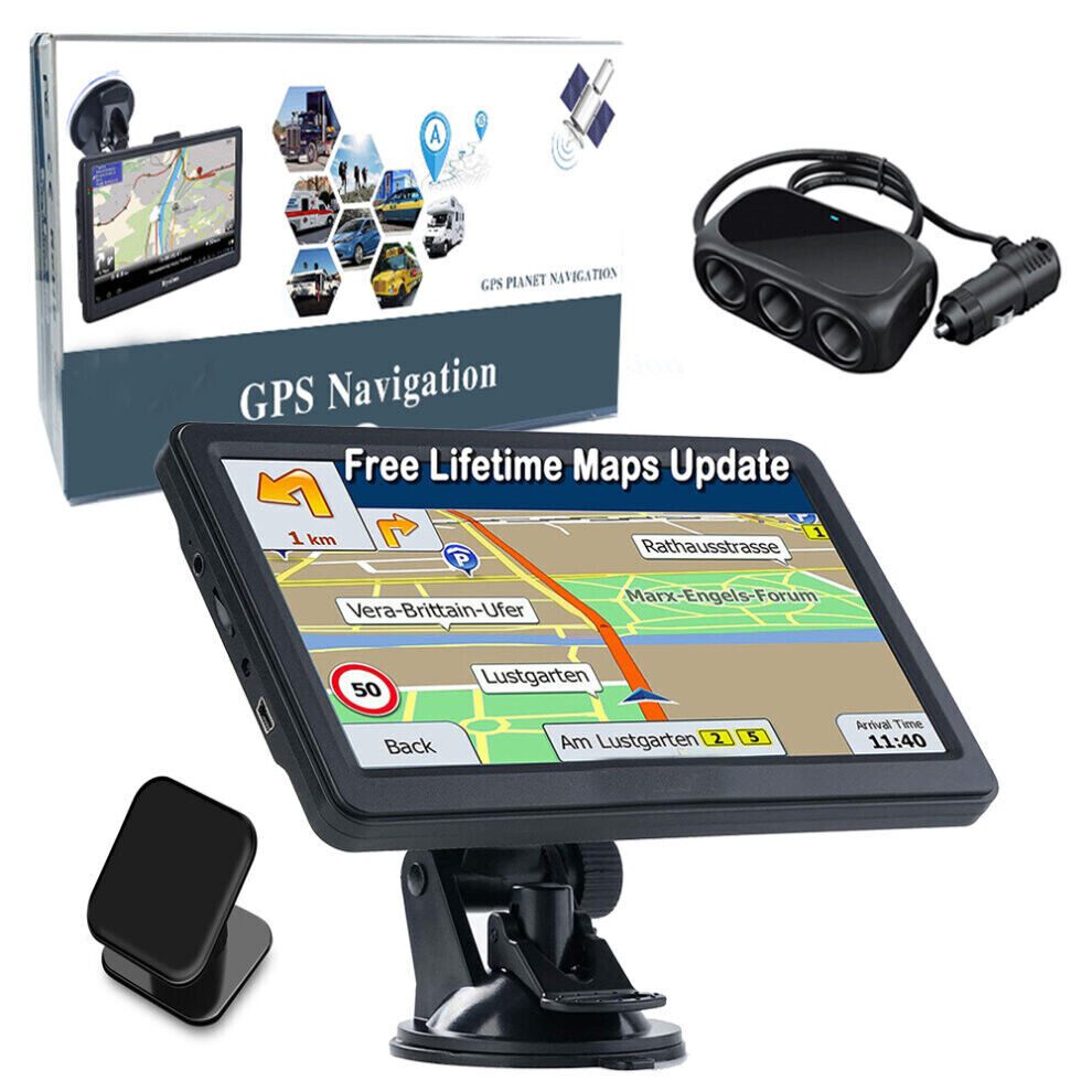 XYTGOGO 7 inch GPS Navigation for Car Truck Motorhome Sat Nav with Latest UK Ireland Eur