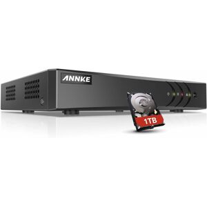 ANNKE 1TB Hard Drive + 8 Channel CCTV DVR 1080P Lite Digital Video Recorder With ANNKE 1TB Hard Drive + 8 Channel CCTV DVR 1080P Lite Digital Video Recorder With