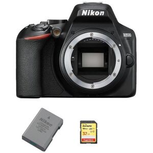 Nikon D3500 Black Camera Kit with 32GB SD and Battery Nikon D3500 Black Camera Kit with 32GB SD and Battery
