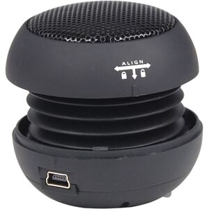 Trixes DIGIFLEX Black Mini Portable Travel Bass Speaker for iPod iPhone iTouch iPad MP3 Trixes DIGIFLEX Black Mini Portable Travel Bass Speaker for iPod iPhone iTouch iPad MP3