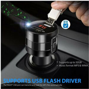 Unbranded Wireless Bluetooth 5.0 Car FM Transmitter Charger LED Music MP3 AUX Radio 2 USB Unbranded Wireless Bluetooth 5.0 Car FM Transmitter Charger LED Music MP3 AUX Radio 2 USB