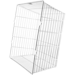 SPARES2GO UNIVERSAL CCTV Camera Guard / Deep Exterior Light Square Cage Zinc Coated (14'' SPARES2GO UNIVERSAL CCTV Camera Guard / Deep Exterior Light Square Cage Zinc Coated (14''