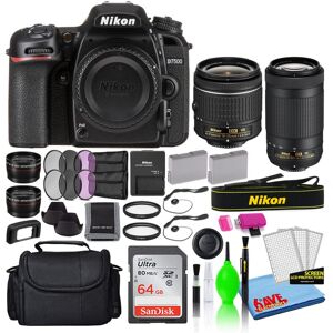 Nikon D7500 20.9MP DSLR Digital Camera with 18-55mm and 70-300mm Lenses (13543) Nikon D7500 20.9MP DSLR Digital Camera with 18-55mm and 70-300mm Lenses (13543)