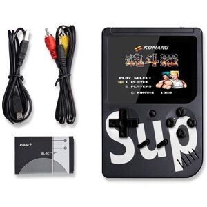 Unbranded (Black, Single) Sup Handheld Game Console Retro Nostalgic Children's Toy 400 Gam Unbranded (Black, Single) Sup Handheld Game Console Retro Nostalgic Children's Toy 400 Gam