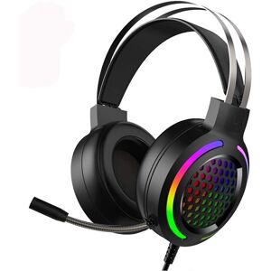 Yadong RGB Backlit Gaming Headset, 3.5mm Wired with 360 Mic and 3D Surround Sound for P Yadong RGB Backlit Gaming Headset, 3.5mm Wired with 360 Mic and 3D Surround Sound for P