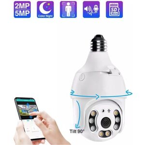 GreenZech 2MP E27 Bulb Lamp IP Camera 1080P WiFi Wireless Auto Tracking Baby Monitor Night GreenZech 2MP E27 Bulb Lamp IP Camera 1080P WiFi Wireless Auto Tracking Baby Monitor Night