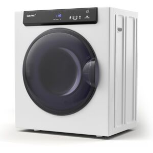 Costway 1400W Compact Tumble Dryer w/ 3 Heating Modes & Filtration Home Dorms Costway 1400W Compact Tumble Dryer w/ 3 Heating Modes & Filtration Home Dorms