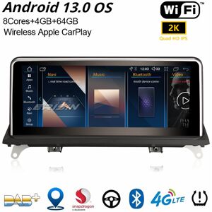 Erisin Qualcomm 10.25" IPS Android 13 BMW X5 E70 X6 E71 CCC GPS DAB+ Car Stereo Erisin Qualcomm 10.25" IPS Android 13 BMW X5 E70 X6 E71 CCC GPS DAB+ Car Stereo
