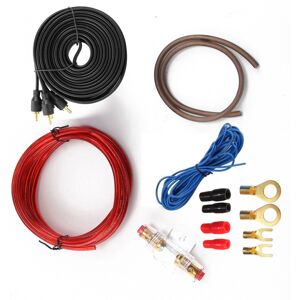 Unbranded 4 Gauge Amplifier Install Kit 2300W Rating Complete Amp Wiring Cables Unbranded 4 Gauge Amplifier Install Kit 2300W Rating Complete Amp Wiring Cables