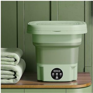 Unbranded (Green, UK) 8l Folding Washing Machine Portable Sock And Underwear Retractable H Unbranded (Green, UK) 8l Folding Washing Machine Portable Sock And Underwear Retractable H