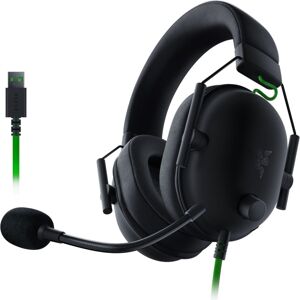 Gaming Earphones Razer BlackShark V2 X USB Black Headworn Wired Earphones Gaming Earphones Razer BlackShark V2 X USB Black Headworn Wired Earphones