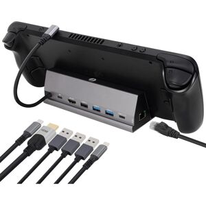 eVCom VCOM 7-in-1 Docking Station Compatible with Steam Deck ROG eVCom VCOM 7-in-1 Docking Station Compatible with Steam Deck ROG