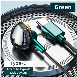 Maxpower (Green USB C Earphone) Type-C Wired Headphones For Samsung Galaxy S24 S23 S22 S2 Maxpower (Green USB C Earphone) Type-C Wired Headphones For Samsung Galaxy S24 S23 S22 S2