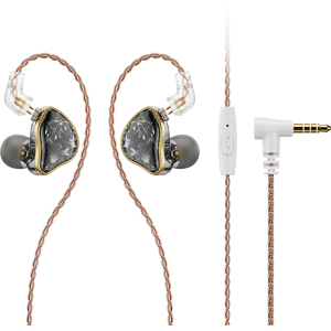 Maxpower (Black With Mic) NiceHCK DB2 Microphone HiFi Music Earphone 1DD+1BA Hybrid Dual Maxpower (Black With Mic) NiceHCK DB2 Microphone HiFi Music Earphone 1DD+1BA Hybrid Dual