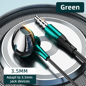 Maxpower (Green 3.5mm) For Samsung Headphones HiFi Bass Stereo Volume Control With Mic US Maxpower (Green 3.5mm) For Samsung Headphones HiFi Bass Stereo Volume Control With Mic US