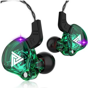 Maxpower (green) QKZ AK6 Copper Driver HiFi Wired Earphone Ps4 Sport Gaming Headphones Maxpower (green) QKZ AK6 Copper Driver HiFi Wired Earphone Ps4 Sport Gaming Headphones