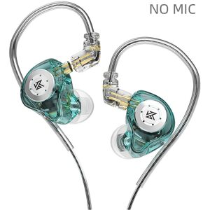 Maxpower (Cyan NO MIC) KZ EDX PRO Earphone 10mm Dual Magnetic Circuit Dynamic Drive HIFI Maxpower (Cyan NO MIC) KZ EDX PRO Earphone 10mm Dual Magnetic Circuit Dynamic Drive HIFI
