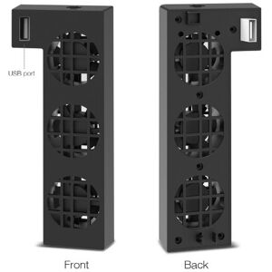 Unbranded Temperature Control USB Cooling Fan for Xbox One X Console External 3 Fans Unbranded Temperature Control USB Cooling Fan for Xbox One X Console External 3 Fans