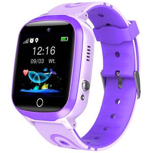 GreenZech 1.44 Inch Kids Smart Watch Purple - Waterproof GPS SOS Camera GreenZech 1.44 Inch Kids Smart Watch Purple - Waterproof GPS SOS Camera