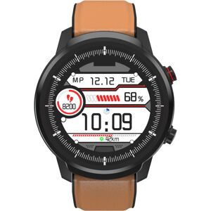 GreenZech (Brown) Full Touch Leather Strap Wristband Blood Pressure and Oxygen Monitor IP6 GreenZech (Brown) Full Touch Leather Strap Wristband Blood Pressure and Oxygen Monitor IP6