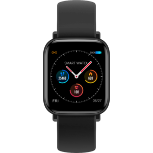 GreenZech (Black) 1.3 inch Full Touch Screen Fitness Tracker IP67 Music Camera Control Lon GreenZech (Black) 1.3 inch Full Touch Screen Fitness Tracker IP67 Music Camera Control Lon