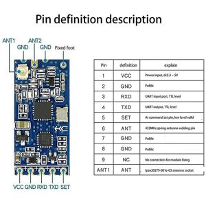 Unbranded Hc-12 433mhz Si4463 Wireless Serial Port Module 1000m Replace Bluetooth Hc12 Unbranded Hc-12 433mhz Si4463 Wireless Serial Port Module 1000m Replace Bluetooth Hc12