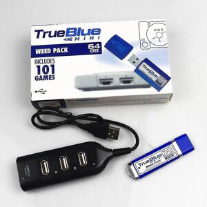 Unbranded (True Blue Weed) True Blue Mini Pack Accessories Plug And Play Portable For Play Unbranded (True Blue Weed) True Blue Mini Pack Accessories Plug And Play Portable For Play