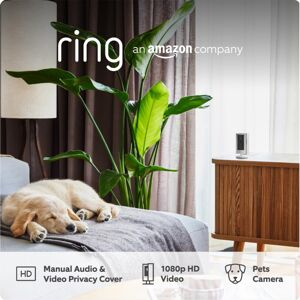 Ring Indoor Camera (2nd Gen) Plug-In Pet Security Camera 1080p HD, Two-Way T Ring Indoor Camera (2nd Gen) Plug-In Pet Security Camera 1080p HD, Two-Way T