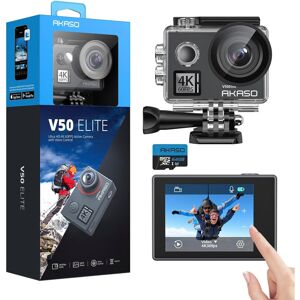 AKASO V50 Elite 4K60fps Touch Screen WiFi Action Camera Voice Control EIS 131 fe AKASO V50 Elite 4K60fps Touch Screen WiFi Action Camera Voice Control EIS 131 fe
